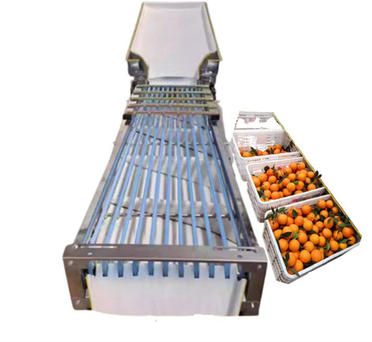 เครื่องคัดแยกผลไม้รุ่นใหม่สำหรับส้ม มะเขือเทศเชอร์รี่ จูจูบ ส้มควอท หมากพลู เสาวรส ลูกพลับ พลัม และเบย์เบอร์รี่ เครื่องแยกน้ำตาลแบบแรงเหวี่ยงหนีศูนย์กลางสำหรับโรงงานน้ำตาล