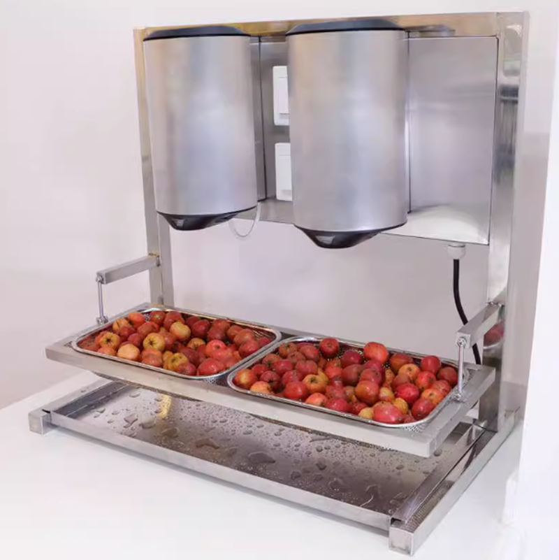 เครื่องอบแห้งผลไม้ฮอว์ธอร์นเคลือบน้ำตาลขนาดเล็กของคนดังทางอินเทอร์เน็ต เครื่องอบแห้งแบบเหนี่ยวนำอัตโนมัติ เครื่องอบแห้งแบบตั้งโต๊ะที่ได้รับสิทธิบัตรใหม่ โรงงานน้ำตาล