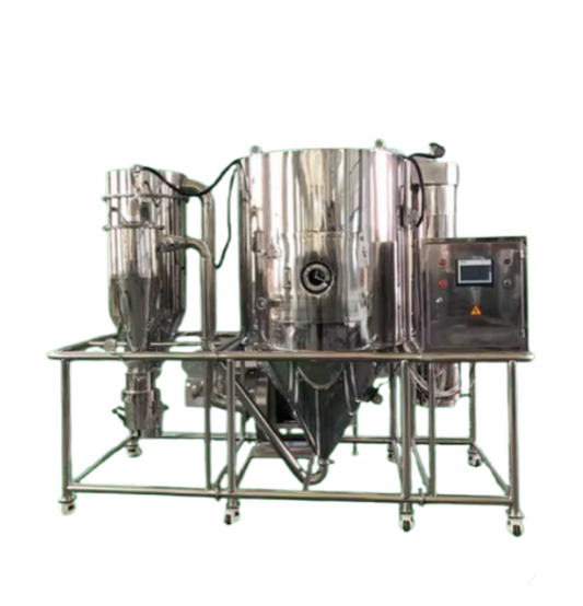 เครื่องเป่าพ่นกลูโคสแบบแรงเหวี่ยง เครื่องเป่าเจลาตินสำหรับอาหาร เครื่องเป่าแคลเซียมคาร์บอเนตในห้องปฏิบัติการ เครื่องเป่าน้ำตาล โรงงานน้ำตาล