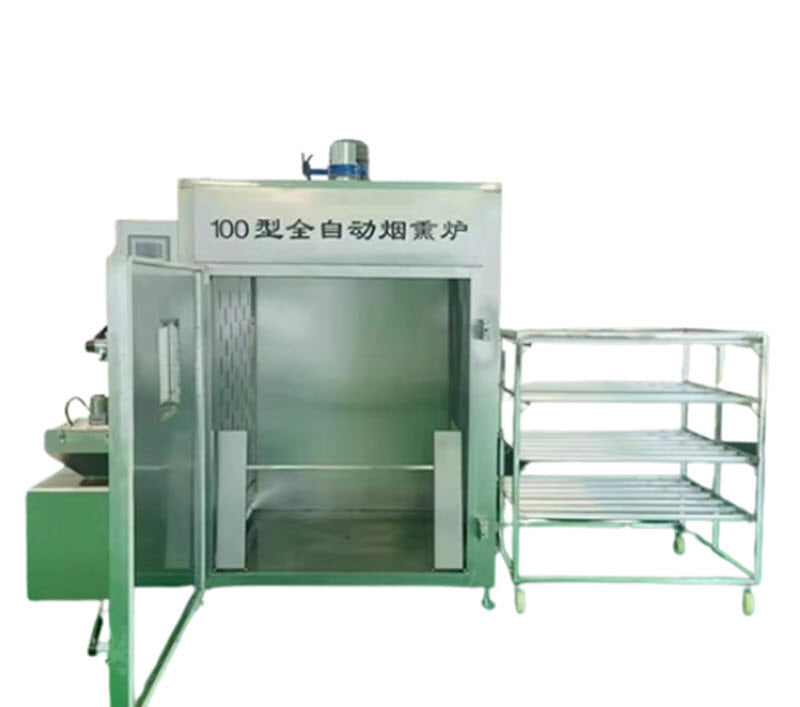 เครื่องนึ่งไส้กรอก, การแปรรูปไส้กรอกแบบตากแห้ง, อุปกรณ์อบรมควัน, เต้าหู้แห้ง, เบคอน, อุปกรณ์อบไส้กรอก, ไก่ย่างอบรมควันน้ำตาล, เครื่องอบน้ำตาล, โรงงานน้ำตาล