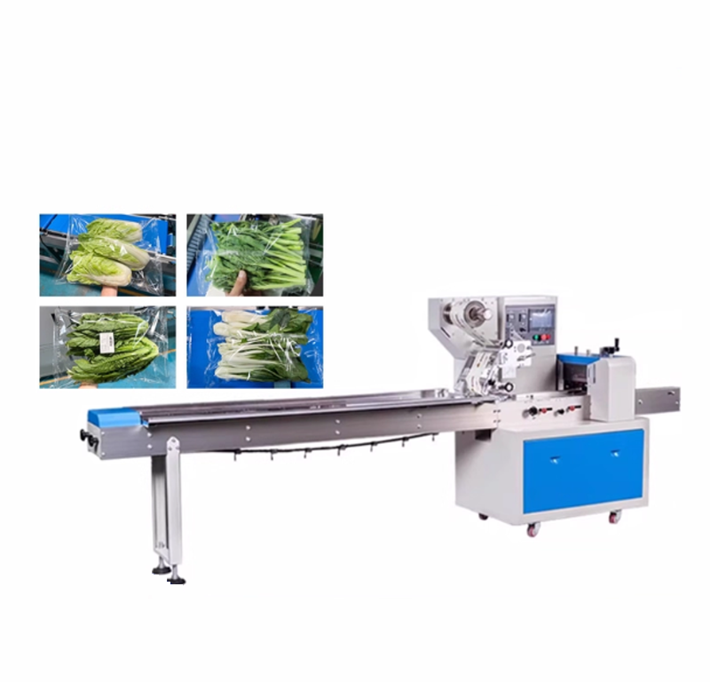 เครื่องบรรจุผักอัตโนมัติ เครื่องบรรจุหมอนอาหาร พลาสติกห่อผลไม้ เส้นก๋วยเตี๋ยว เครื่องบรรจุขนมอัตโนมัติ เครื่องบรรจุน้ำตาลสำหรับโรงงานน้ำตาล