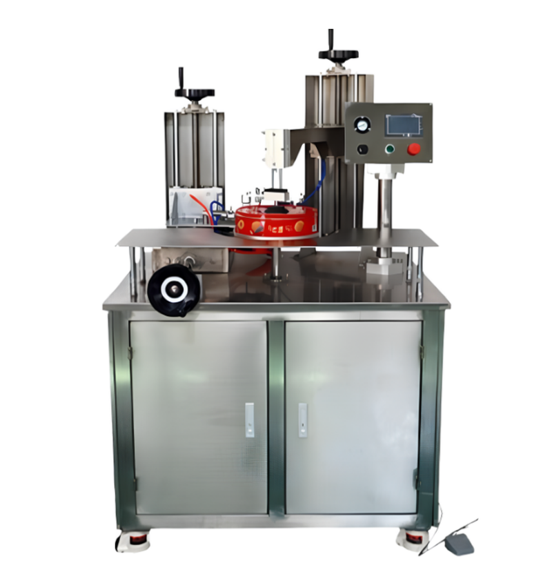 เครื่องปิดผนึกแบบกึ่งอัตโนมัติสำหรับทำบิสกิต ขนมขบเคี้ยว ปอเปี๊ยะทอด เครื่องทำลูกกวาด โถใส่คุกกี้ กล่องของขวัญ เครื่องปิดผนึกกล่องขนมไหว้พระจันทร์ ผู้ผลิตกว่างโจว เครื่องบรรจุน้ำตาล โรงงานน้ำตาล