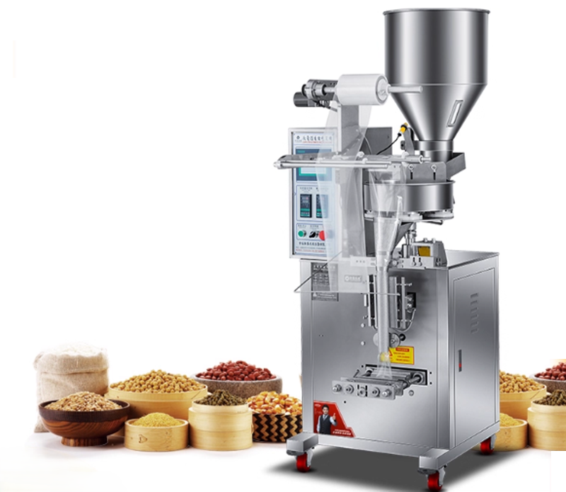 เครื่องบรรจุข้าวสารและธัญพืชแบบถ้วยตวงอัตโนมัติแบบโต๊ะหมุน เครื่องบรรจุเม็ดผง เครื่องบรรจุขนมถั่วเหลือง เครื่องบรรจุน้ำตาล โรงงานน้ำตาล