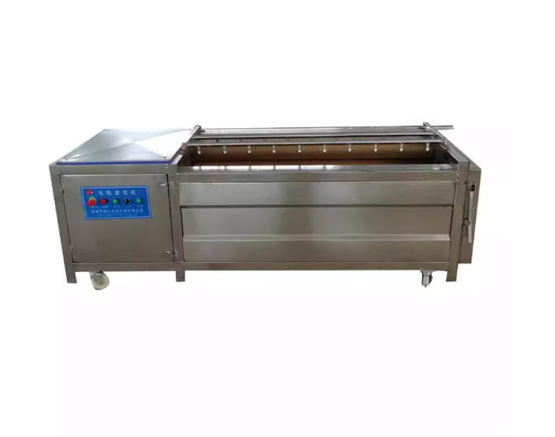 เครื่องทำความสะอาดมันสำปะหลังขนาดเล็ก ขายตรงจากโรงงาน เครื่องทำความสะอาดแครอท/มันฝรั่ง sus304 สามารถแปรรูปและปรับแต่งได้ เครื่องทำความสะอาดมันสำปะหลัง โรงงานมันสำปะหลัง