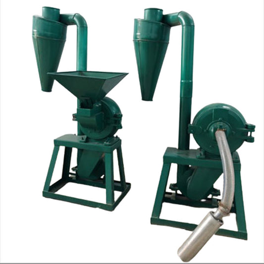 เครื่องบดเมล็ดข้าวบาร์เลย์แบบจานฟันเล็กสำหรับครัวเรือน, เครื่องบดผงแห้งมันสำปะหลัง, เครื่องบดเมล็ดข้าวโพดละเอียดจากโรงงาน, เครื่องบดมันสำปะหลัง