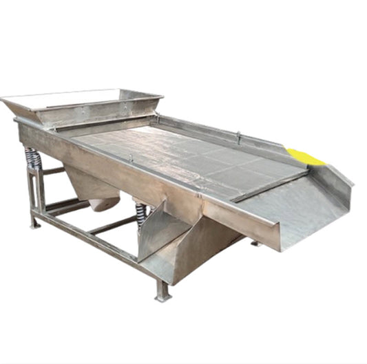 เครื่องสั่นตะแกรงสแตนเลส เครื่องแยกแบบสั่น เครื่องสั่นตะแกรงไฟฟ้าเชิงเส้น เครื่องคัดแยก ปรับแต่งได้ เครื่องสั่นแบบแรงเหวี่ยงสำหรับสกัดแป้งมันสำปะหลัง