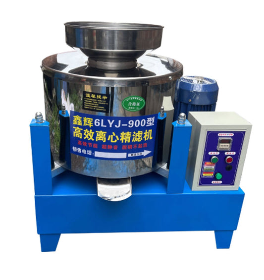 ตัวกรองน้ำมันแบบแรงเหวี่ยงสแตนเลส เครื่องแยกและกรองกากน้ำมัน อุปกรณ์แปรรูปน้ำมันเรพซีดและน้ำมันถั่วลิสง เครื่องบีบน้ำมันแบบสกรู โรงงานน้ำมันพืช