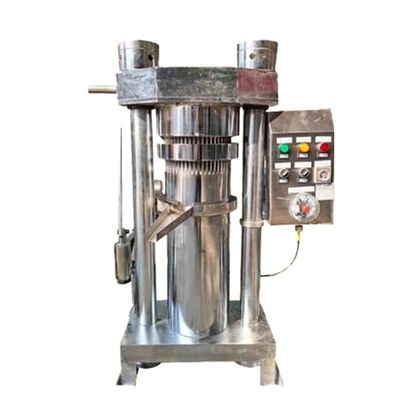 เครื่องอัดน้ำมันไฮดรอลิกสำหรับเมล็ดแล็กเกอร์ น้ำมันงา กก อัลมอนด์ พีแคน มะพร้าว วอลนัท งา เครื่องอัดน้ำมันงาแนวตั้ง เครื่องอัดน้ำมันไฮดรอลิกสำหรับโรงงานผลิตน้ำมันพืช