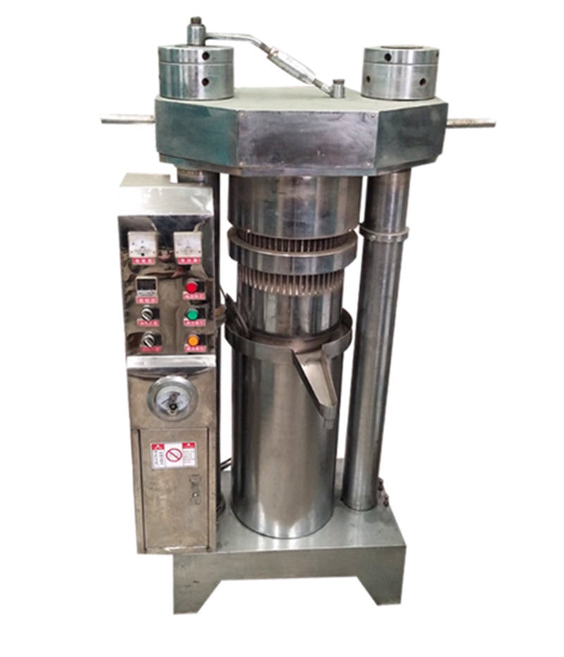 เครื่องบีบน้ำมันไฮดรอลิกแบบเชิงพาณิชย์สำหรับน้ำมันงาวอลนัท น้ำมันเมล็ดวอลนัท น้ำมันเมล็ดพริกไทยพีแคน น้ำมันงา เครื่องบีบน้ำมันสามชั้น เครื่องบีบน้ำมันไฮดรอลิก โรงงานผลิตน้ำมันพืช