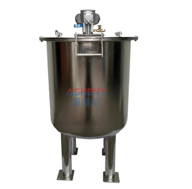 ถังผสมลมสแตนเลส 200 ลิตรสำหรับระบบผสมสี ถังผสมความร้อนสี เครื่องกวนปฏิกรณ์ เครื่องปฏิกรณ์ไฮโดรจิเนชัน โรงงานน้ำมันพืช