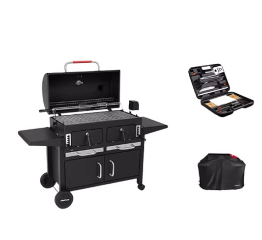 เตาอบบาร์บีคิวไร้ควันสแตนเลส ขนาดใหญ่ ใช้งานเชิงพาณิชย์ ระบบดูดควัน ปลอดภัยต่อสิ่งแวดล้อม