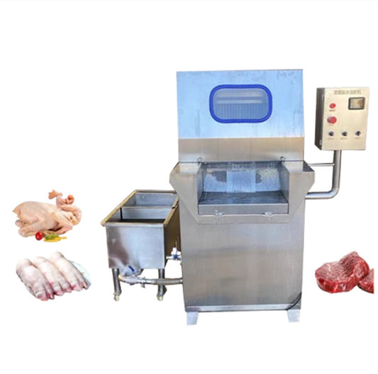 เครื่องฉีดเกลืออัตโนมัติสำหรับเนื้อสัตว์ หมู แพะ ไก่ รุ่นเชิงพาณิชย์ ขนาดกะทัดรัด