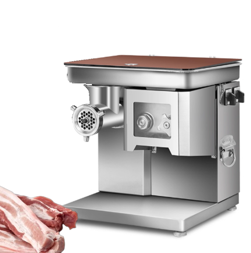 เครื่องบดเนื้อไฟฟ้า รุ่น正元 ใช้งานเชิงพาณิชย์ ขนาดกะทัดรัด เหมาะสำหรับทำเนื้อสับและไส้กรอก