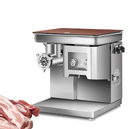 เครื่องบดเนื้อไฟฟ้า รุ่น正元 ใช้งานเชิงพาณิชย์ ขนาดกะทัดรัด เหมาะสำหรับทำเนื้อสับและไส้กรอก