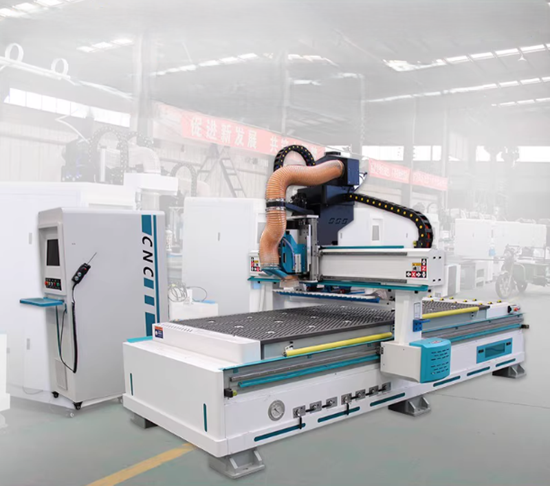 เครื่องตัดไม้ CNC อัตโนมัติ สำหรับเฟอร์นิเจอร์ไม้ ขนาดใหญ่ เหมาะสำหรับงานไม้