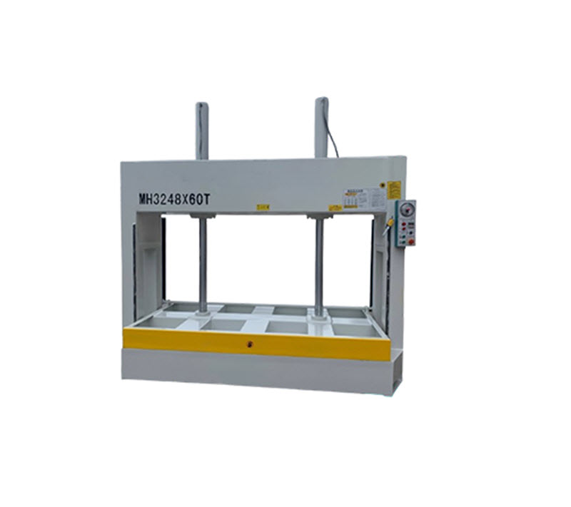 เครื่องอัดเย็นไฮดรอลิก 50 ตัน รุ่น MH3248 สำหรับงานไม้ อัตโนมัติ ขนาดกะทัดรัด