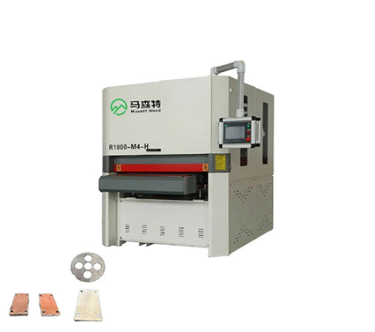 เครื่องขัดไม้หนักแบบสองด้าน รุ่นใหม่ ขนาด 600x1200มม. สำหรับงานขัดพื้นผิวโลหะและไม้