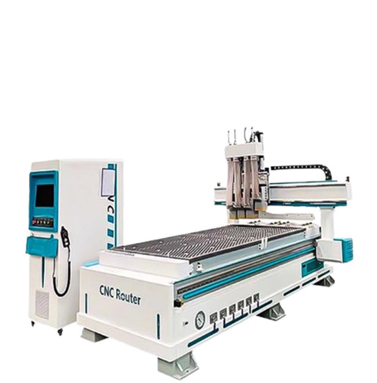 เครื่องแกะสลัก CNC อัตโนมัติ 4 แกน ขนาดใหญ่ สำหรับทำเฟอร์นิเจอร์และประตูครัว