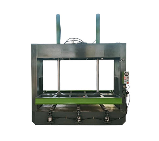 เครื่องอัดไม้ไฮดรอลิก 50 ตัน รุ่นอัตโนมัติ เหมาะสำหรับแผ่นไม้, แผ่นอลูมิเนียม, ประตูไม้