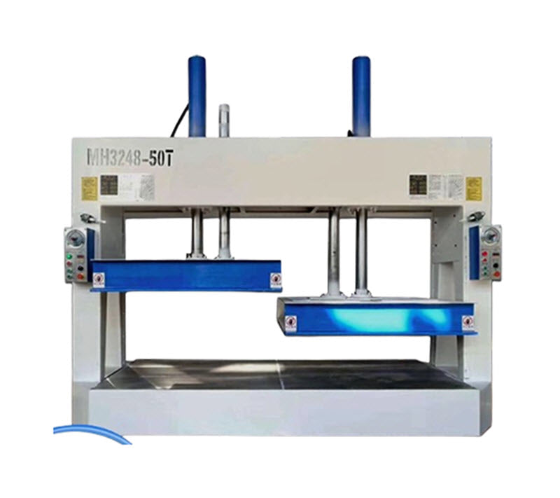 เครื่องอัดเย็นแบบไฮดรอลิกอัตโนมัติ ขนาด 2000W สำหรับไม้และแผ่นอลูมิเนียม รุ่นใหม่