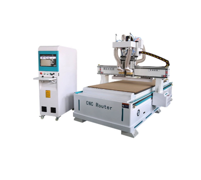 เครื่อง CNC แกะสลักไม้ระบบอัตโนมัติ ขนาดกะทัดรัด สำหรับทำเฟอร์นิเจอร์และตู้ไม้