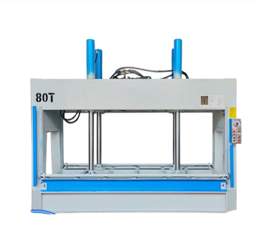 เครื่องกดเย็นไฮดรอลิกอัตโนมัติสำหรับงานไม้ ขนาดพิเศษ เหมาะสำหรับประตู แผ่นคอมโพสิต อลูมิเนียม