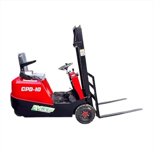 รถยกไฟฟ้าขนาด 1 ตัน รุ่นมินิ สามล้อ ขับเคลื่อนด้วยไฮดรอลิก ยกสูง 0.5 เมตร เหมาะสำหรับใช้ในบ้าน