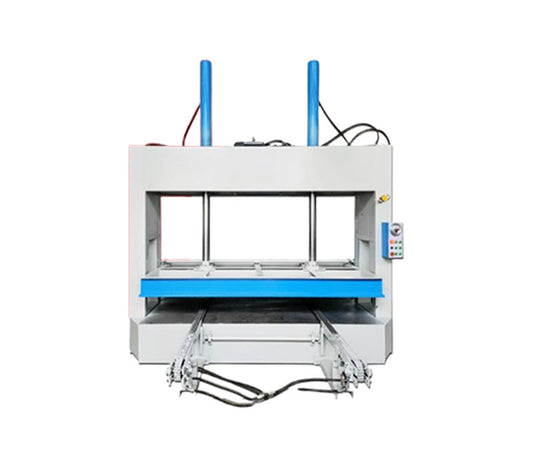เครื่องกดแรงดันไฮดรอลิกอัตโนมัติ 100 ตัน สำหรับไม้และแผ่นคอมโพสิต รุ่นใหม่