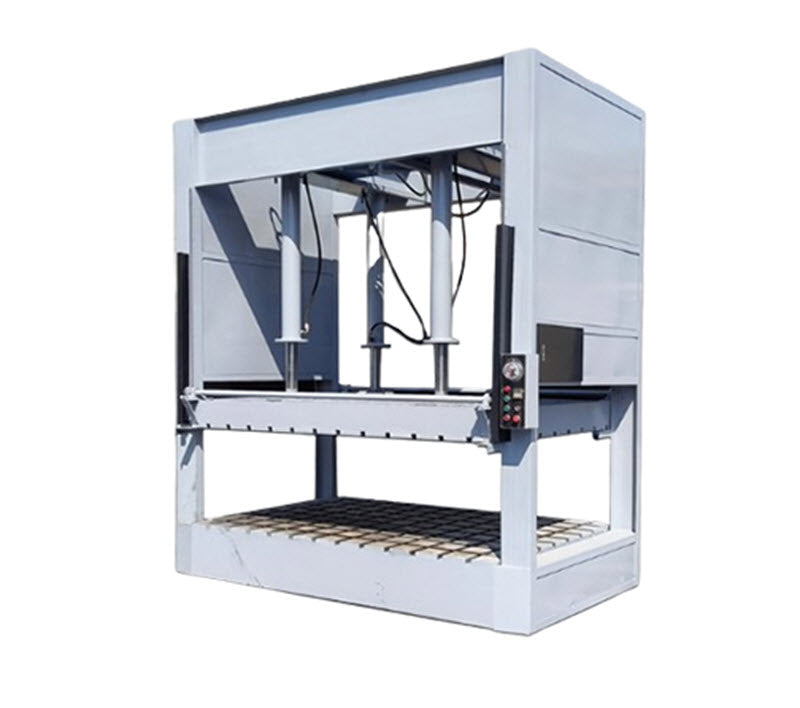 เครื่องอัดไฮดรอลิกอัตโนมัติ 50 ตัน สำหรับงานไม้ แผ่นไม้ กาว แผ่นอลูมิเนียม รุ่นใหม่