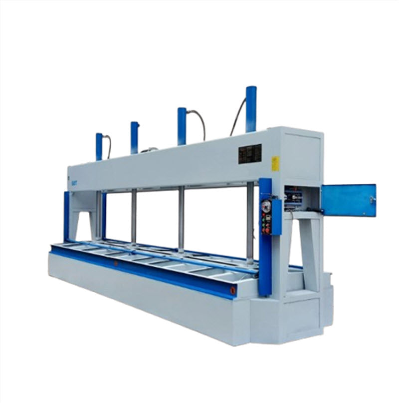 เครื่องอัดเย็นไฮดรอลิกอัตโนมัติ 50 ตัน สำหรับไม้ แผ่นอลูมิเนียม และแผ่นไม้อัด