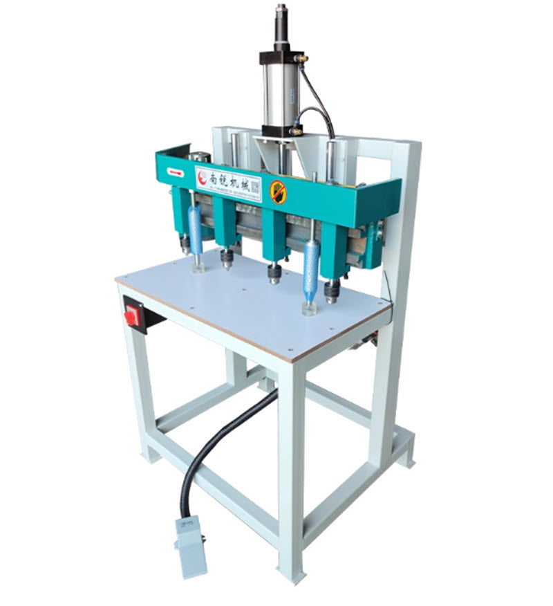 เครื่องเจาะไม้ไฟฟ้าแบบตั้งพื้น 4 แกน 6 แกน รุ่นหลายฟังก์ชัน สั่งทำพิเศษ ใช้งานง่าย