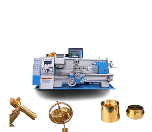 เครื่องจักรกลโลหะขนาดเล็ก รุ่น同琛210 เครื่องกลึงไฟฟ้าอัจฉริยะ สำหรับงานไม้