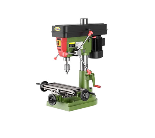 เครื่องเจาะและกัดโลหะ ZX7016 ขนาดเล็ก รุ่นอุตสาหกรรม พร้อมฐานเลื่อน ใช้งานไม้และโลหะ