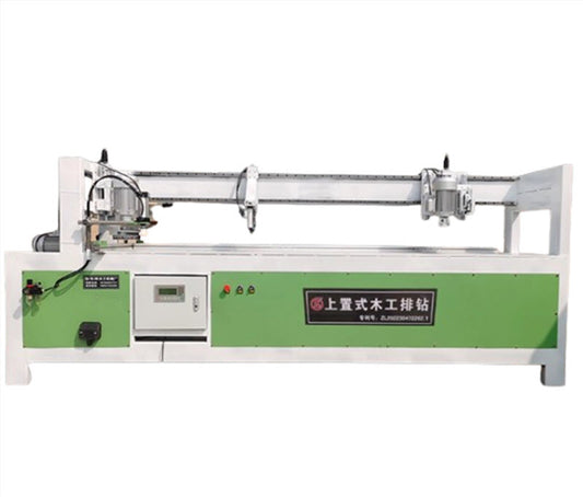 เครื่องเจาะไม้แบบตั้งโต๊ะ รุ่นหลายหัว ขนาดใหญ่ สำหรับเฟอร์นิเจอร์ไม้