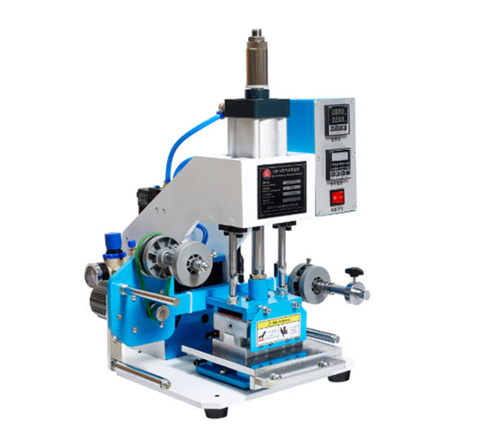 เครื่องพิมพ์ทองแบบอัตโนมัติ ขนาดเล็ก ใช้งานง่าย สำหรับหนัง กระดาษ พลาสติก