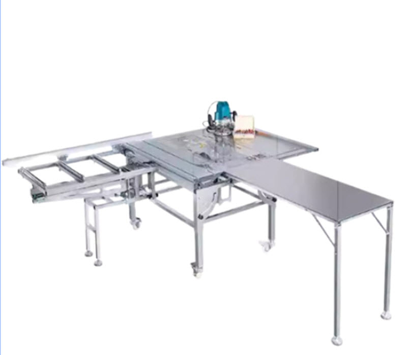 เครื่องตัดไม้พับได้ รุ่น吴仕新 ขนาดพกพาสะดวก สำหรับงานไม้ ไม่มีฝุ่น