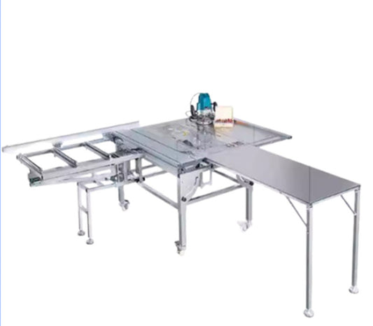 เครื่องตัดไม้พับได้ รุ่น吴仕新 ขนาดพกพาสะดวก สำหรับงานไม้ ไม่มีฝุ่น