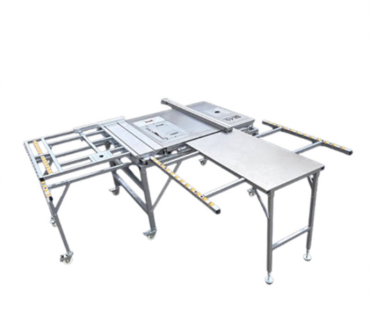 เครื่องตัดไม้แบบหลายฟังก์ชัน รุ่น吴仕木工 ขนาดกะทัดรัด พร้อมระบบดูดฝุ่น และการตัดที่แม่นยำ