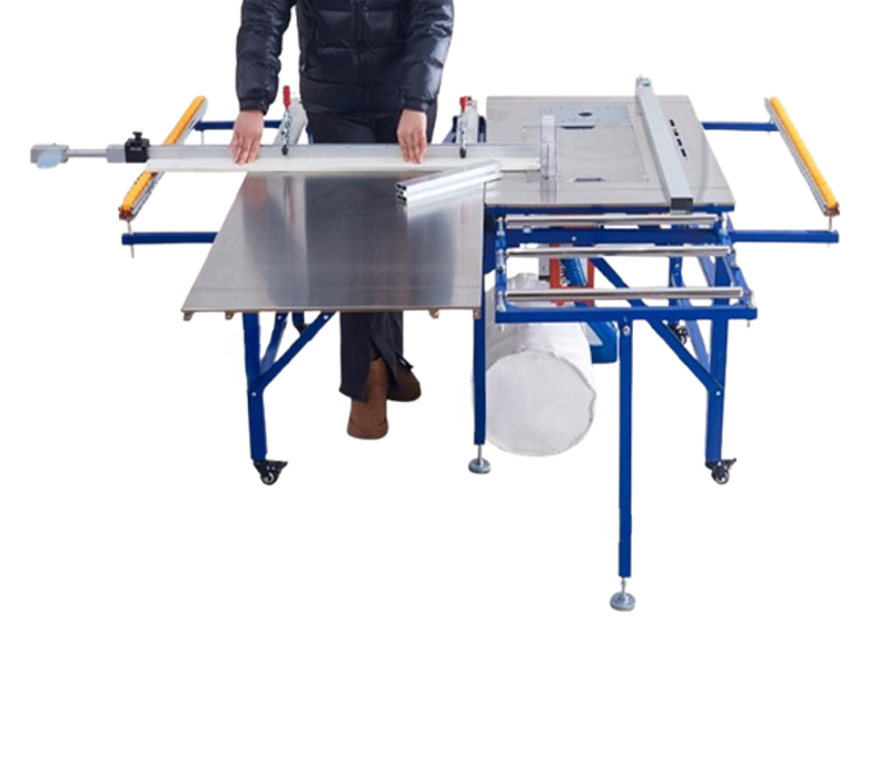 เลื่อยโต๊ะไม้พับได้ รุ่นมัลติฟังก์ชัน เสียงเงียบ อุปกรณ์ตัดไม้แม่นยำ ขนาดกะทัดรัด