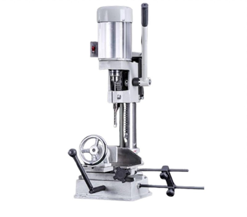 เครื่องเจาะไม้แบบมืออาชีพ รุ่นมัลติฟังก์ชัน ขนาดเล็ก สำหรับทำช่องสี่เหลี่ยม ควบคุมง่าย