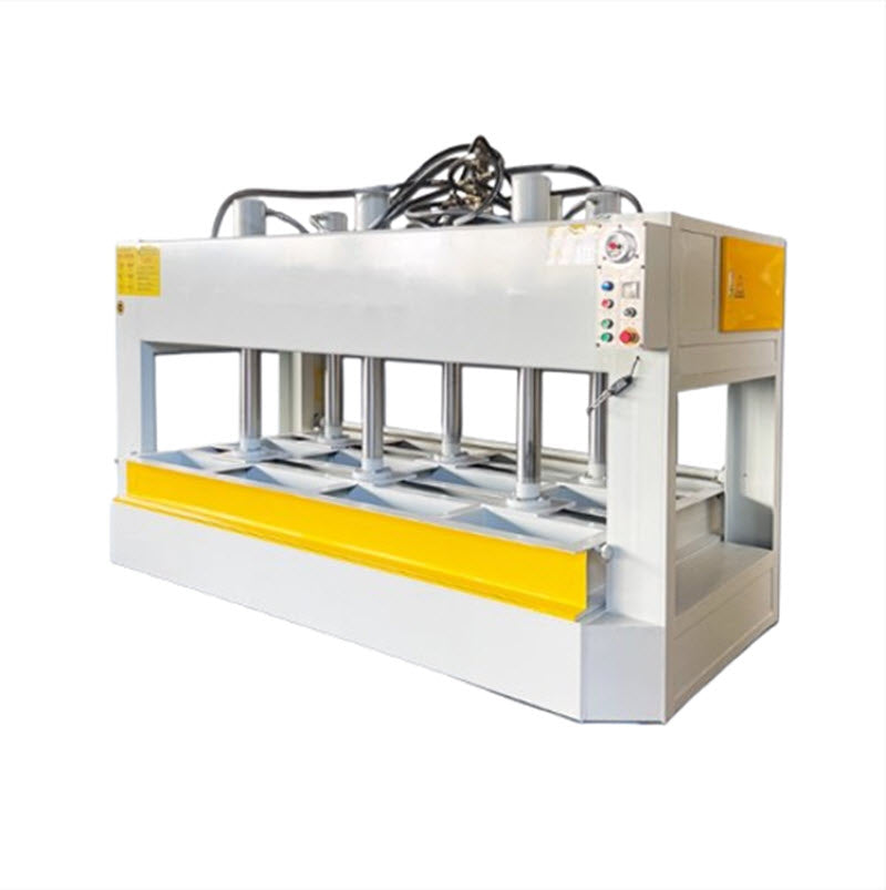 เครื่องกดอัดไฮดรอลิกอัตโนมัติ 50 ตัน สำหรับทำประตูผสม แผ่นอลูมิเนียม-ไม้