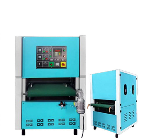 เครื่องขัดพื้นผิวแบบแบน รุ่นทำจากสแตนเลส เหมาะสำหรับขัดอลูมิเนียมและชิ้นงานโลหะ