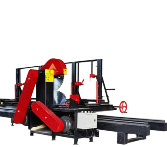 เครื่องตัดไม้ใหญ่ รุ่นพรีเมียม ขนาดกะทัดรัด ระบบเลื่อยวงเดือน ตัดไม้ได้แม่นยำ