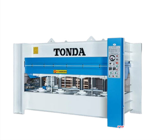 เครื่องอัดร้อนอัตโนมัติสำหรับงานไม้ ขนาด 1000W เหมาะสำหรับแผ่นประตูไม้และอลูมิเนียม蜂窝板