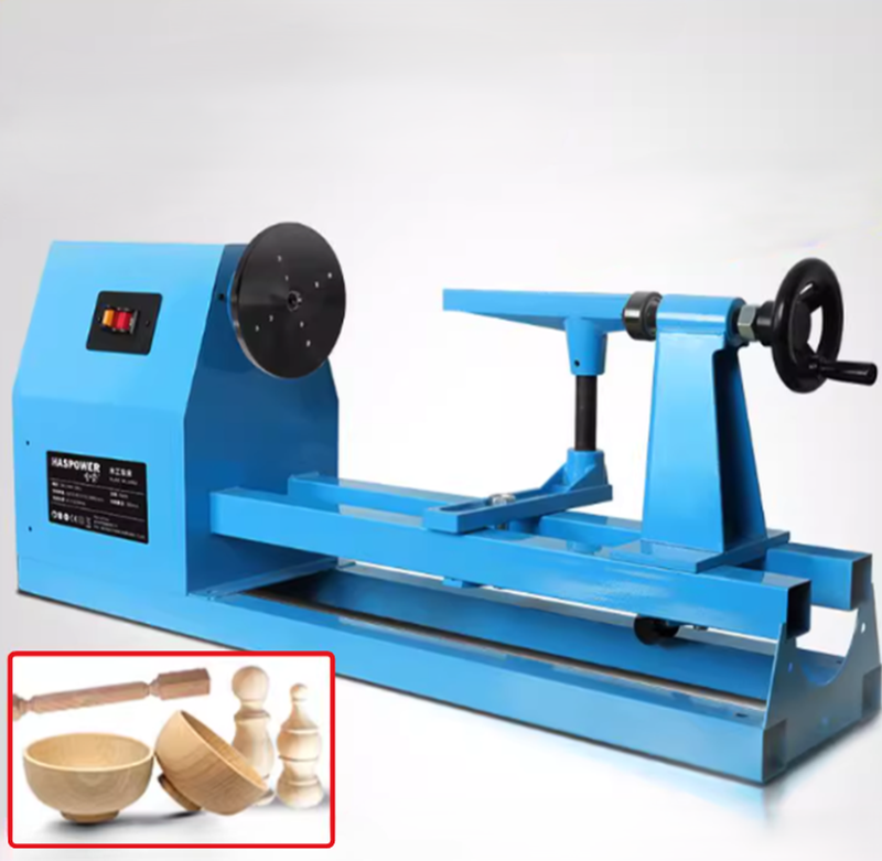 เครื่องกลึงไม้ขนาดเล็ก รุ่นมัลติฟังก์ชั่น DIY สำหรับทำแจกันและลูกปัดไม้