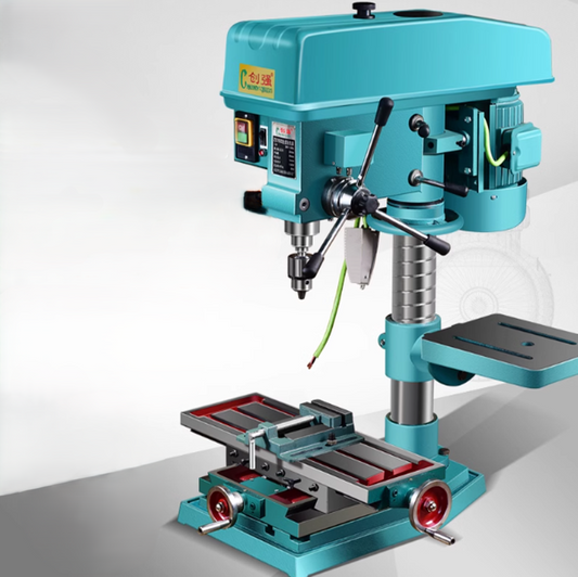 เครื่องเจาะอุตสาหกรรม 3 in 1 รุ่น创强 ขนาด 220V กำลังไฟสูง เจาะ-มิล-เกลียว ใช้งานง่าย