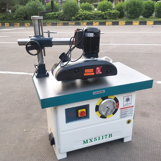 เครื่องมิลลิ่งไม้แนวตั้ง รุ่นซิงเกิลแอกซ์ ขนาดใหญ่ สำหรับงานไม้ ตัดเฉือนและรีดขอบ