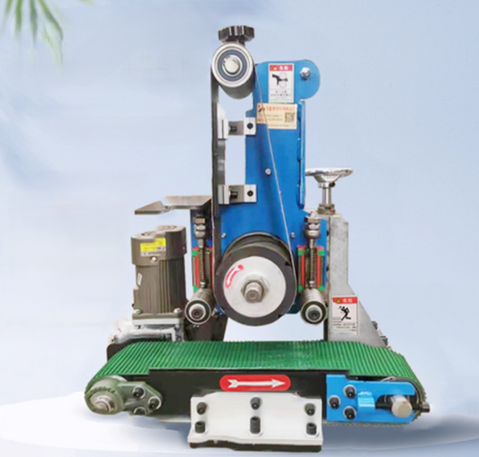 เครื่องขัดผิวโลหะอัตโนมัติ ขนาดเล็ก รุ่นหลายฟังก์ชัน ขัดเงา ขจัดสนิมและบurrs