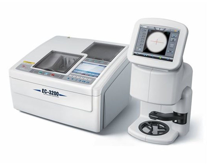 เครื่องแว่นตาอัตโนมัติ XINYUAN EC-3200 พร้อมสแกนเนอร์ CT-700 ใช้งานง่าย ทันสมัย