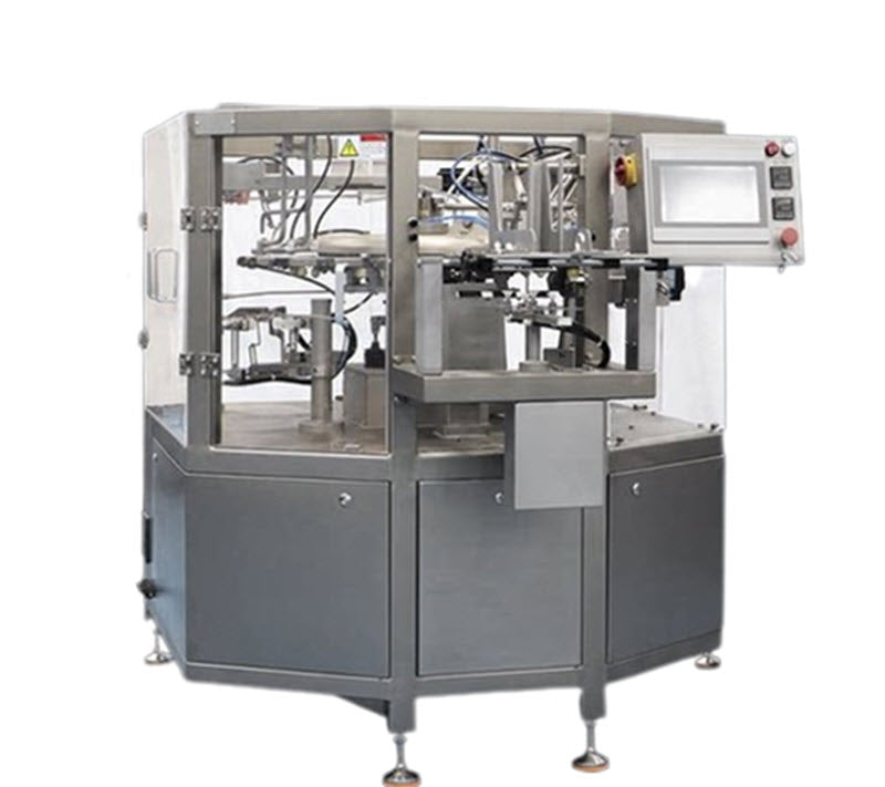 เครื่องบรรจุผงในถุงแบบตั้งได้ รุ่น GY-300 สำหรับบรรจุอาหารและน้ำยาซักผ้า